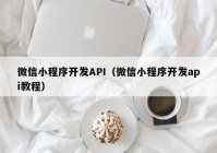 微信小程序开发API（微信小程序开发api教程）