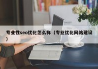 专业性seo优化怎么样（专业优化网站建设）