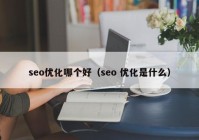 seo优化哪个好（seo 优化是什么）