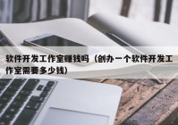 软件开发工作室赚钱吗（创办一个软件开发工作室需要多少钱）