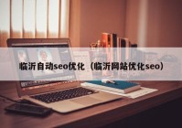 临沂自动seo优化（临沂网站优化seo）